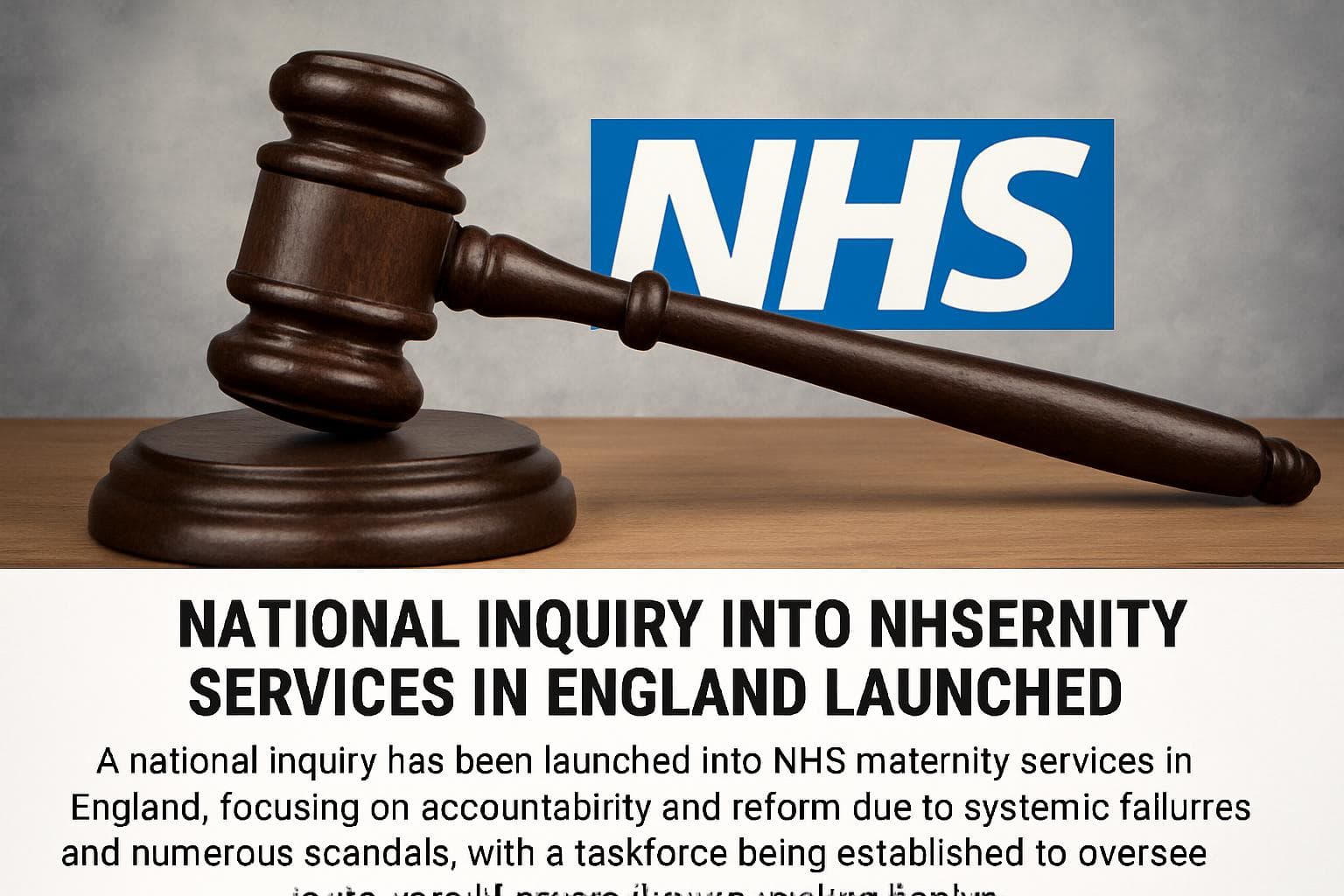 NHS maternity inquiry in England with taskforce for reform