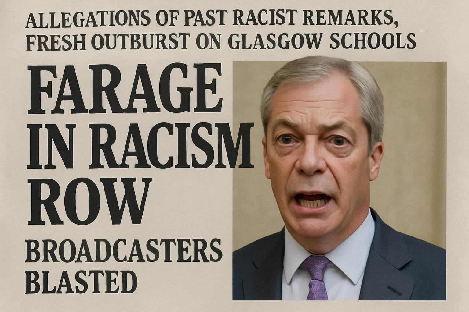 Nigel Farage speaking at a public event