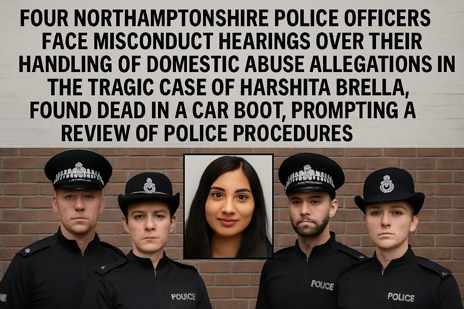 Northamptonshire Police officers facing misconduct hearings