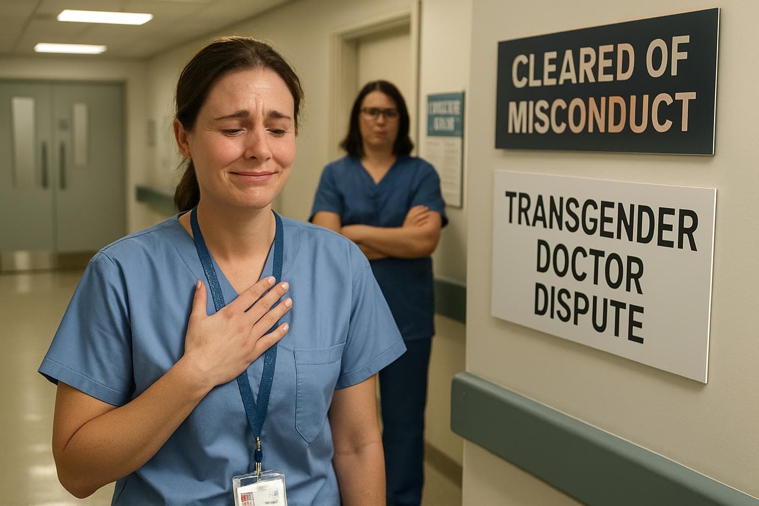 Nurse relieved in hospital after misconduct clearance