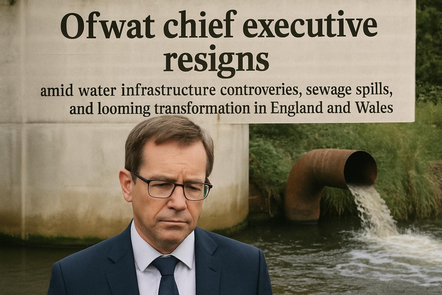Ofwat chief executive resigns amid water controversies