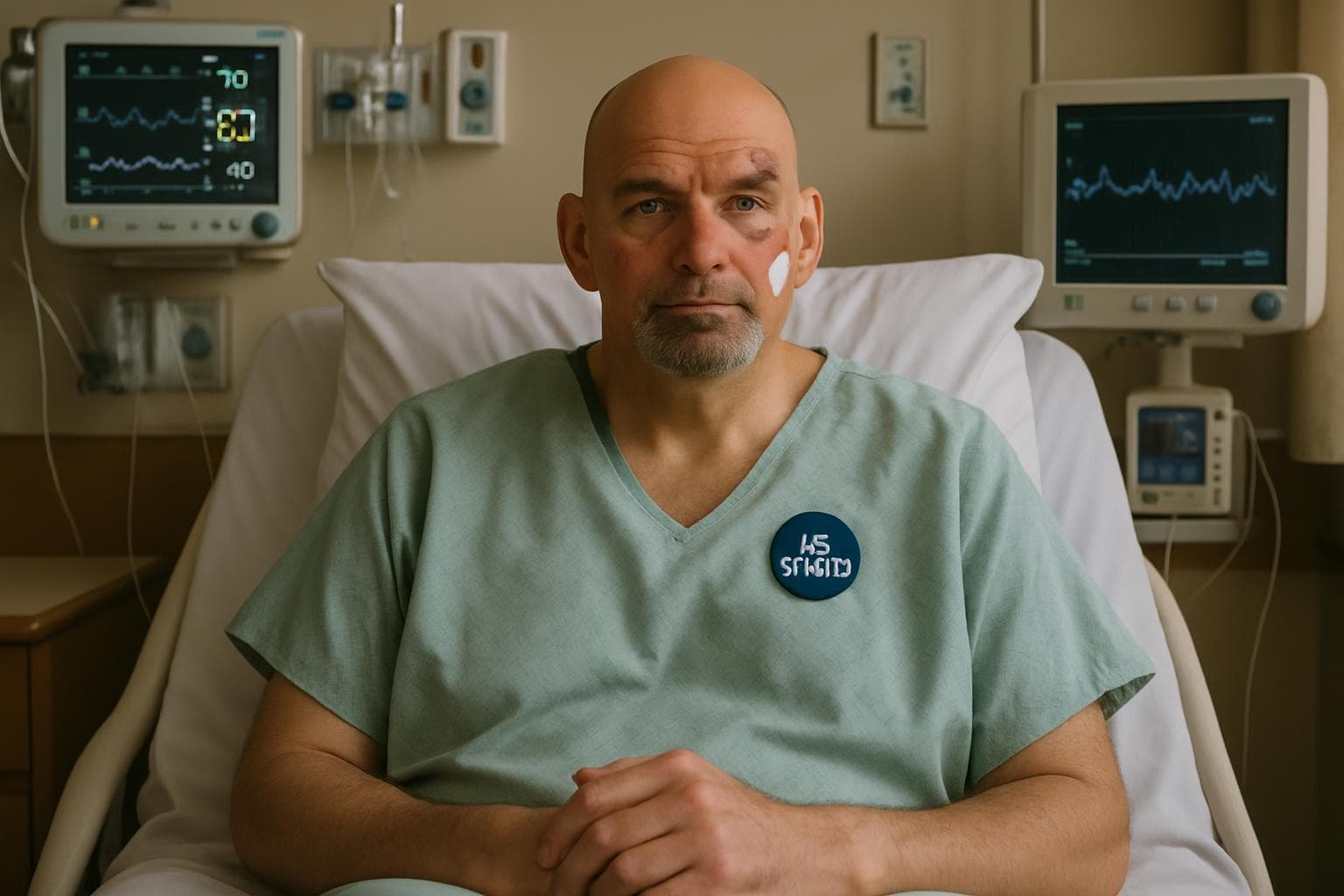 56-year-old Pennsylvania Senator recovering in hospital room