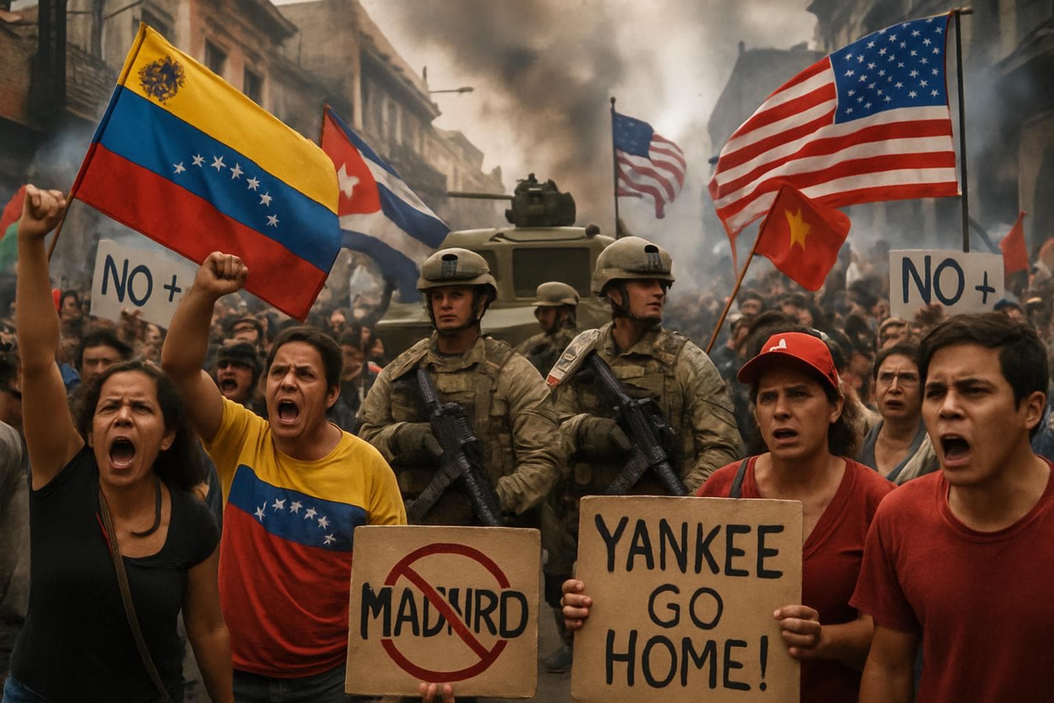 Protests in Latin America following US actions in Venezuela