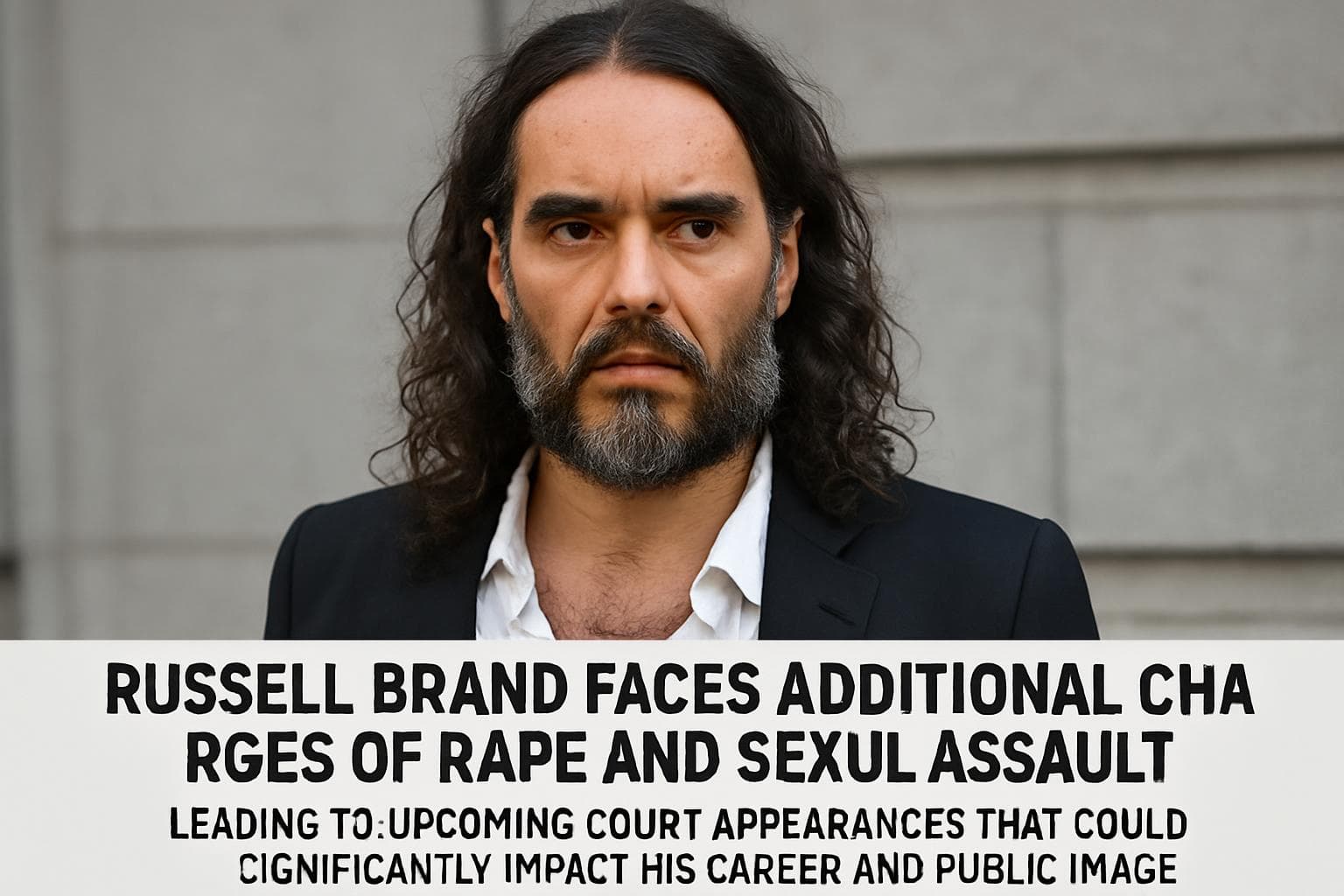 Russell Brand facing new rape and sexual assault charges
