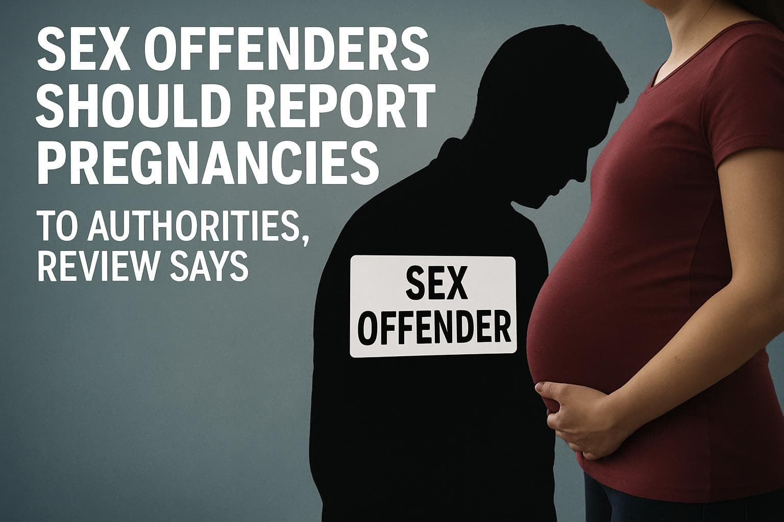 National review on sex offenders reporting pregnancies