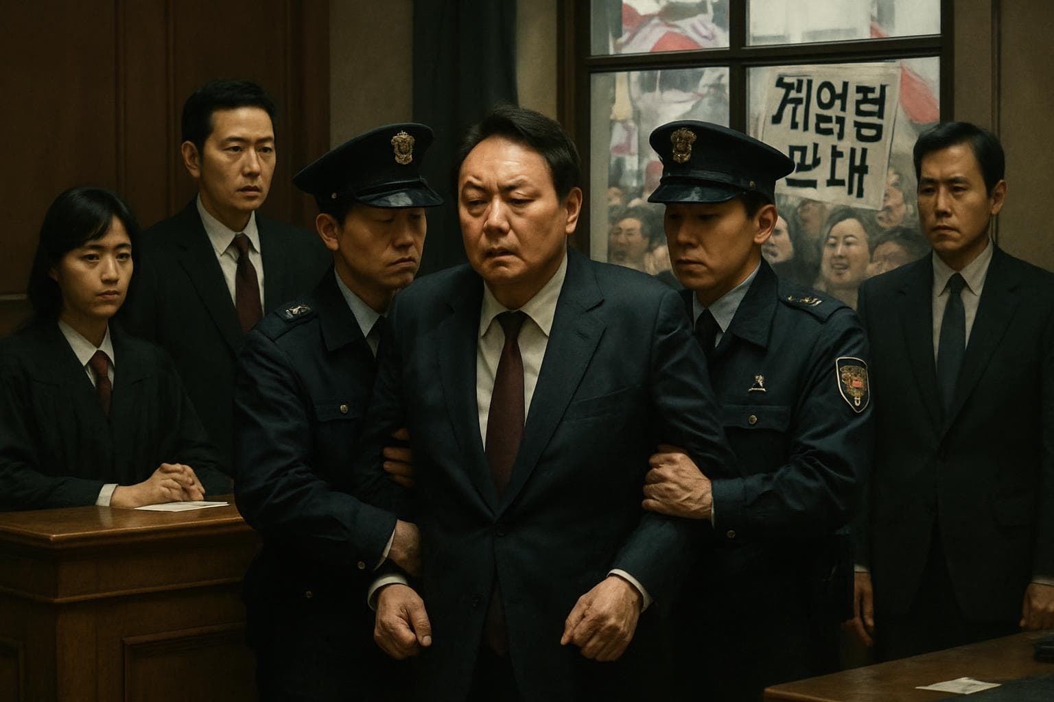 South Korea's Yoon Suk Yeol rearrested in court with officials