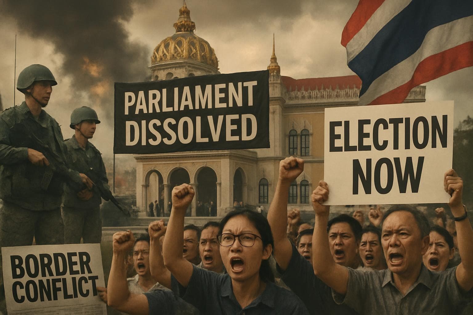 Thai parliament dissolves amid border conflicts
