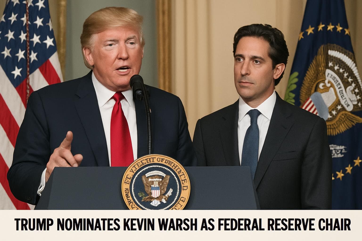 President Trump nominating Kevin Warsh as Federal Reserve Chair