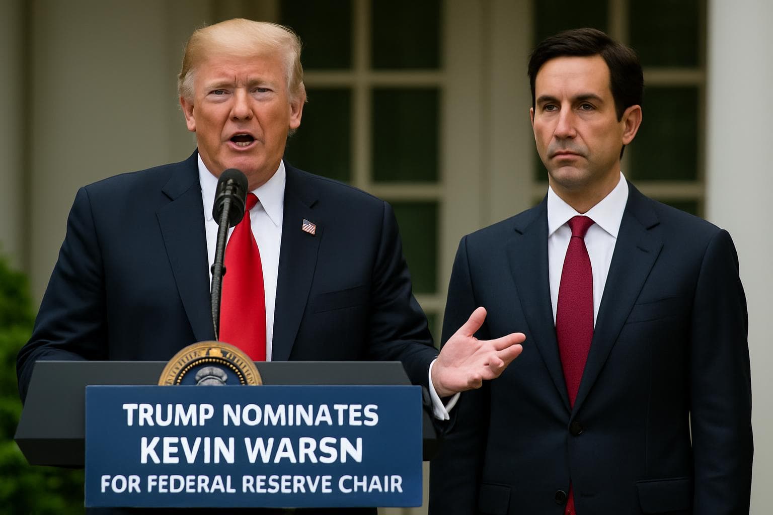 Donald Trump announces Kevin Warsh as Federal Reserve Chair nominee