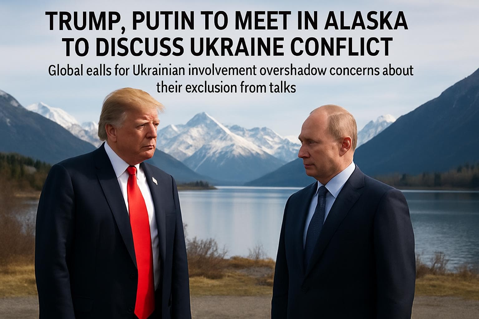 Trump and Putin meeting in Alaska to discuss Ukraine conflict