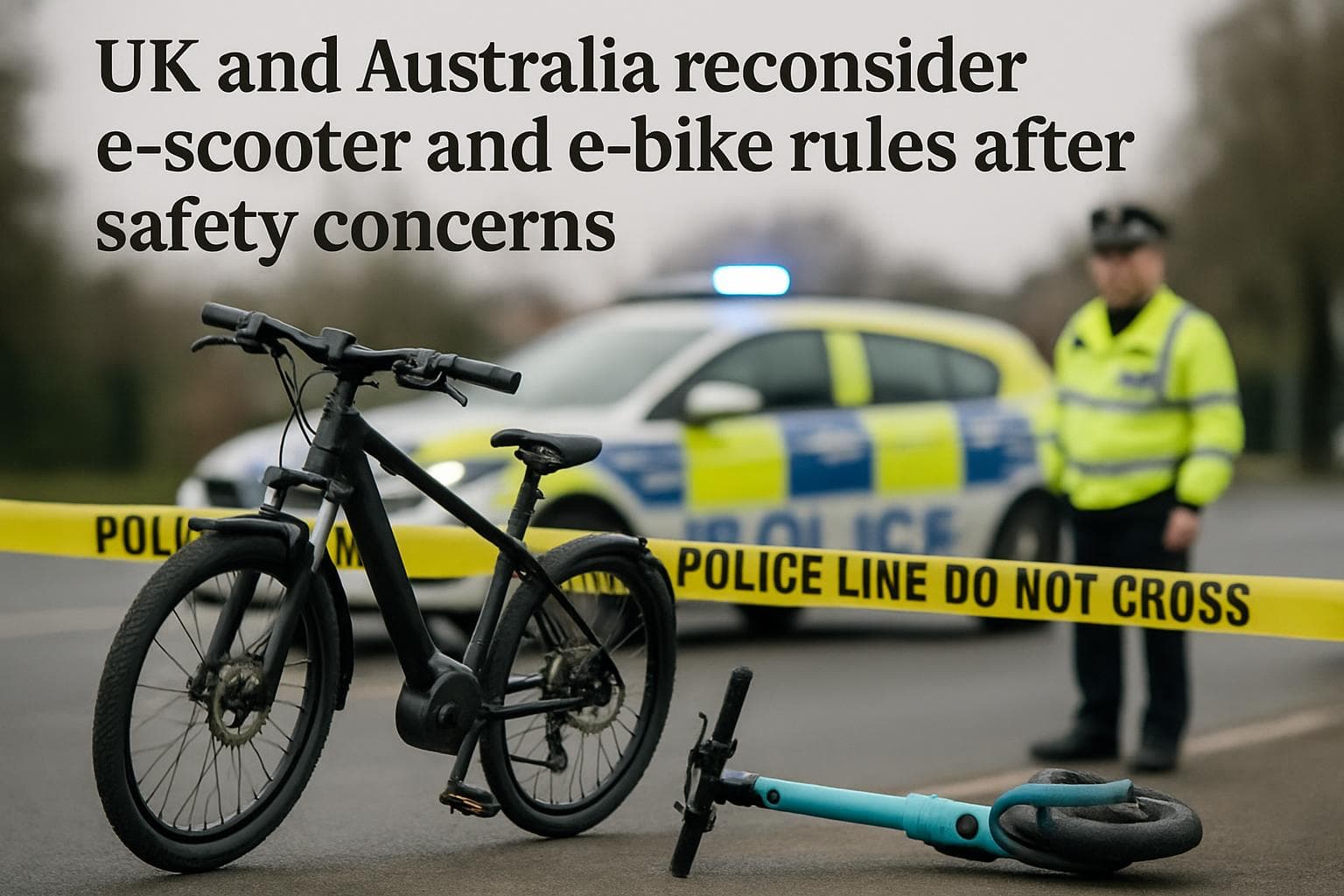 E-scooter and ebike regulations under review in UK and Australia