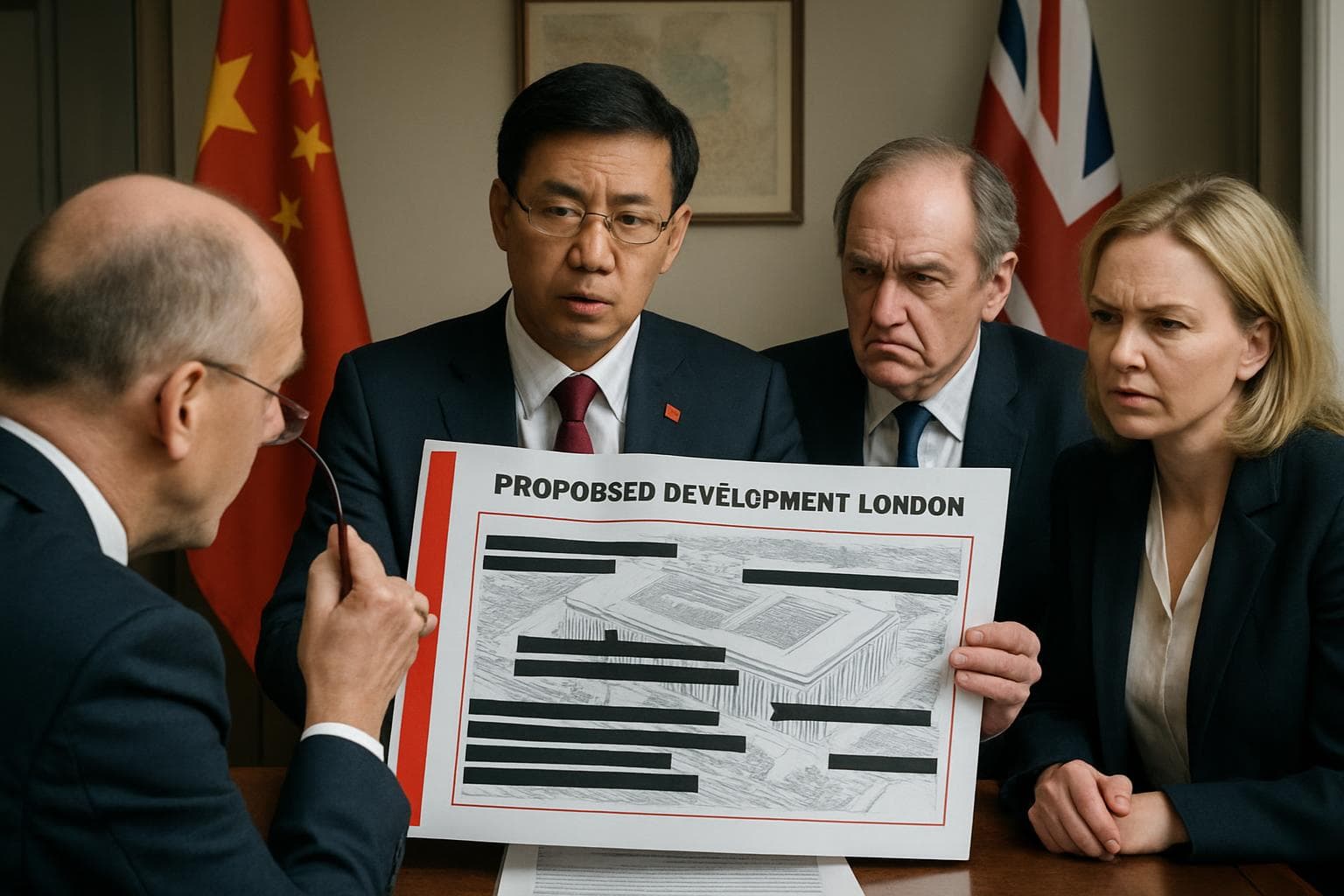 UK government reviewing China's embassy plans in London