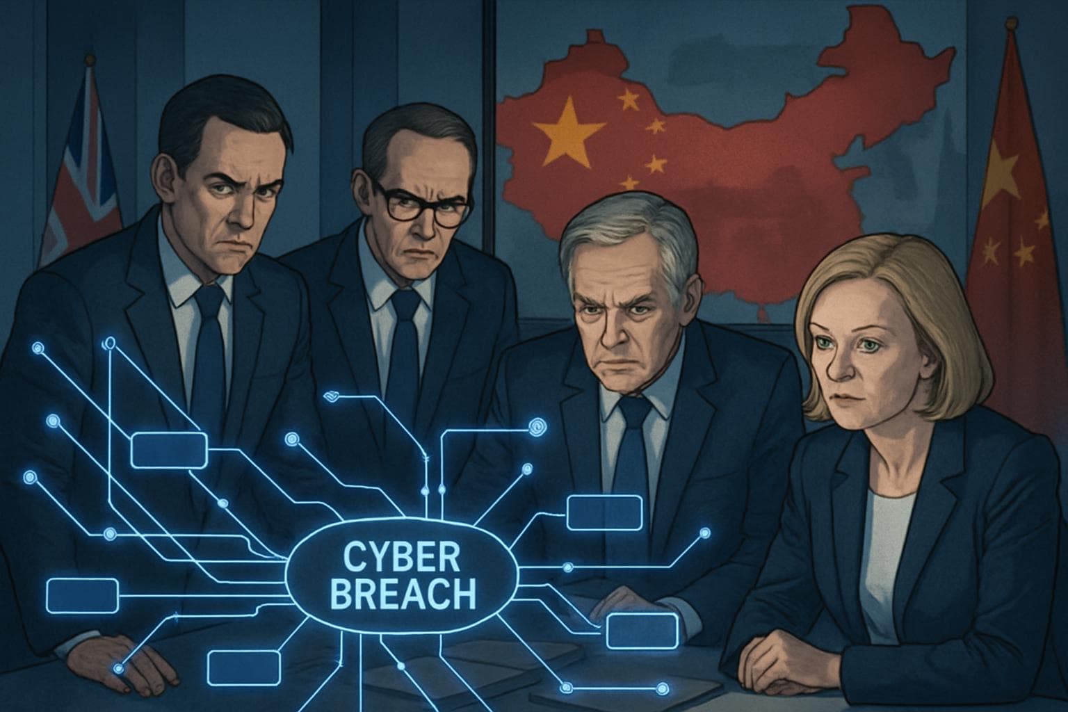 UK officials analyzing cyber breach linked to China