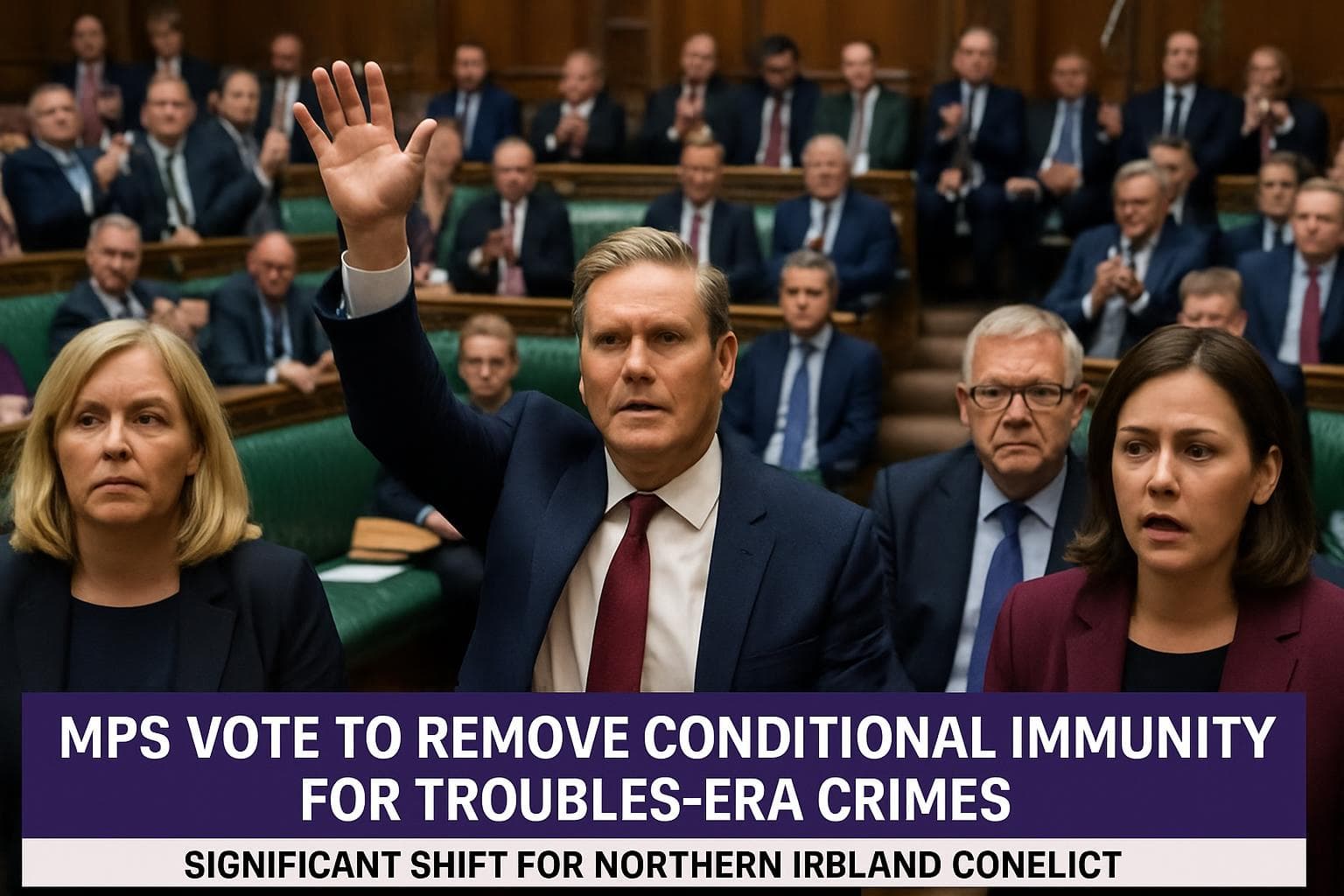 UK MPs voting on Troubles-era crimes legislation