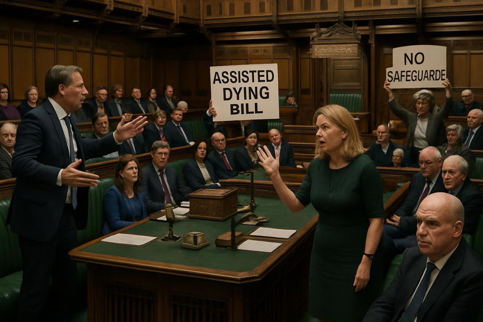 UK Parliament session debating Assisted Dying Bill