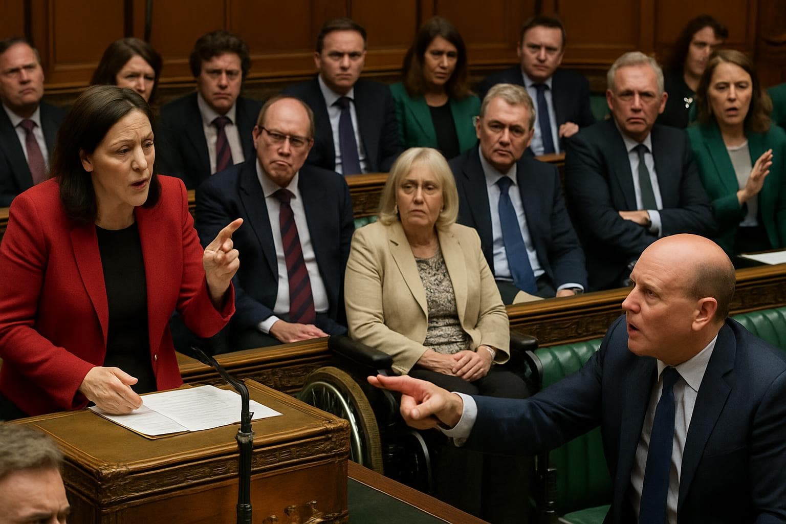 UK Parliament debate on disability benefits cuts