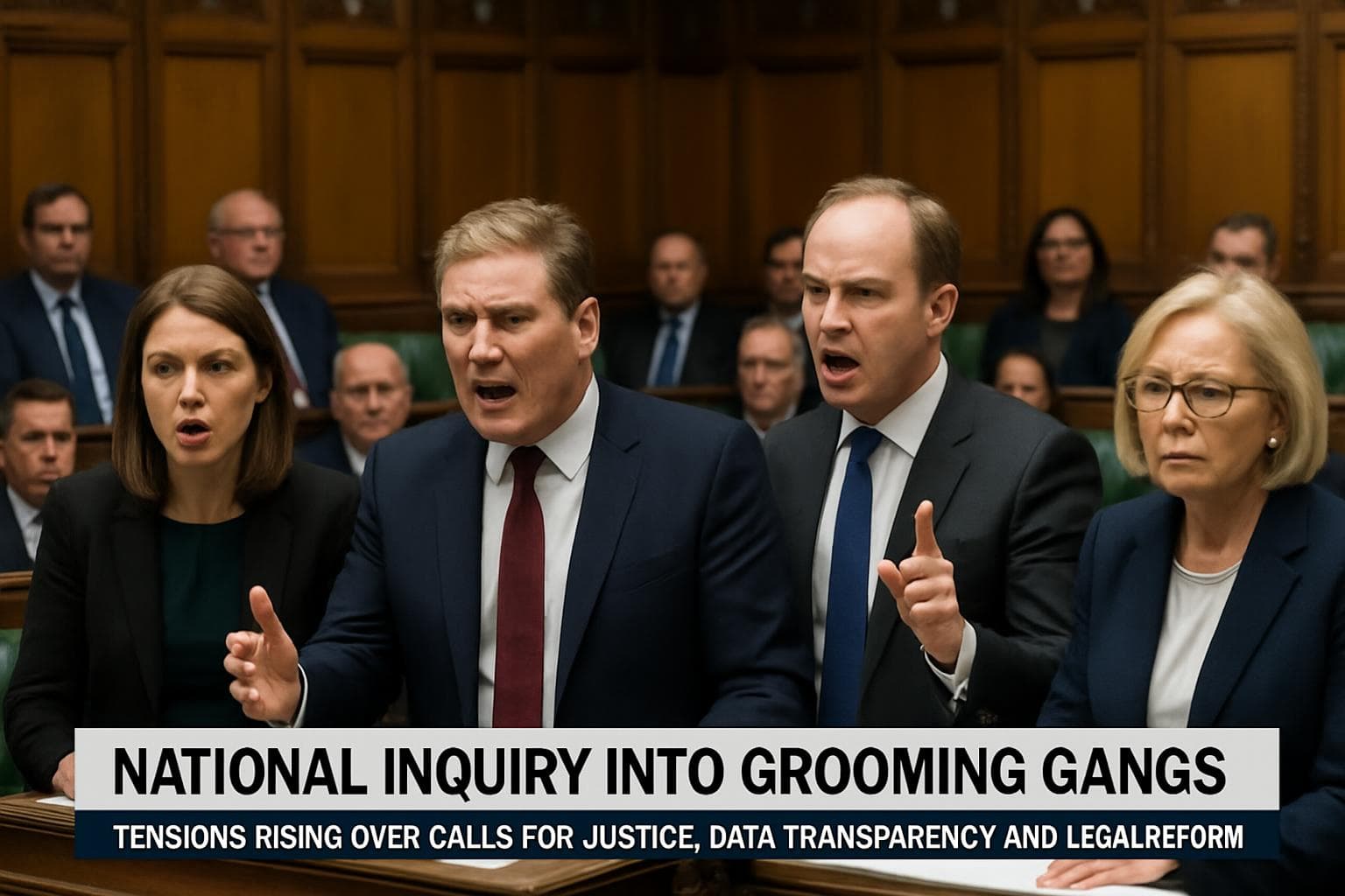 UK politicians in debate over national grooming gangs inquiry