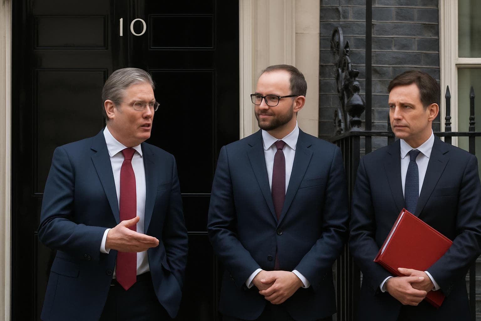 UK Prime Minister Keir Starmer at Downing Street