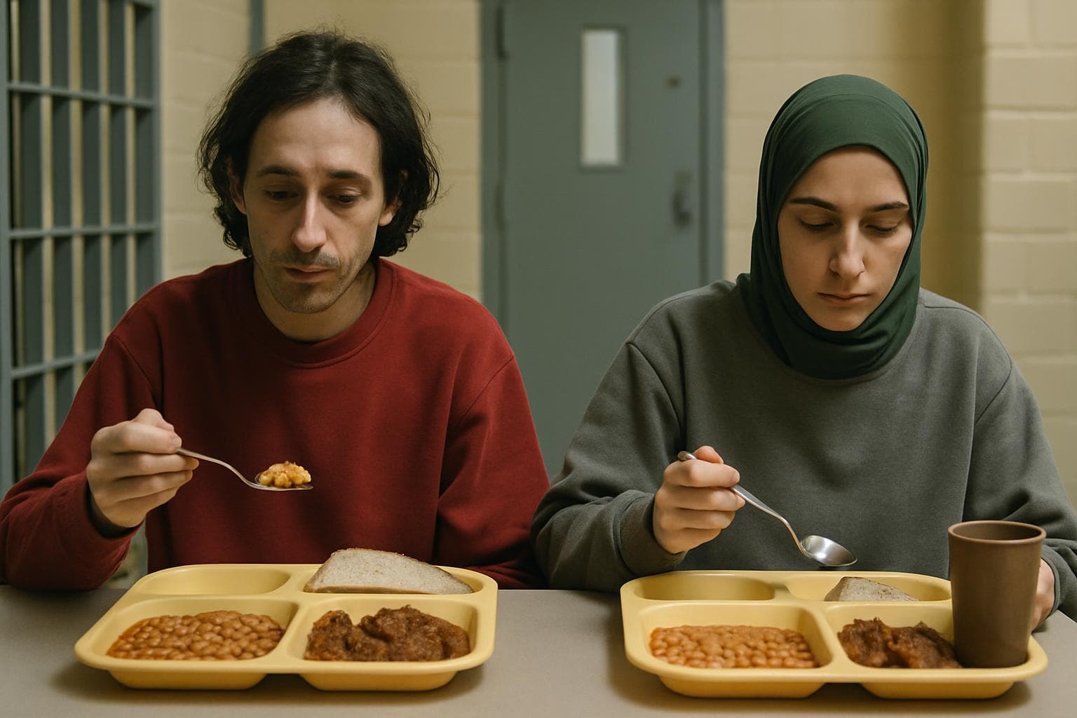 Two detainees in a UK prison resume eating after hunger strikes