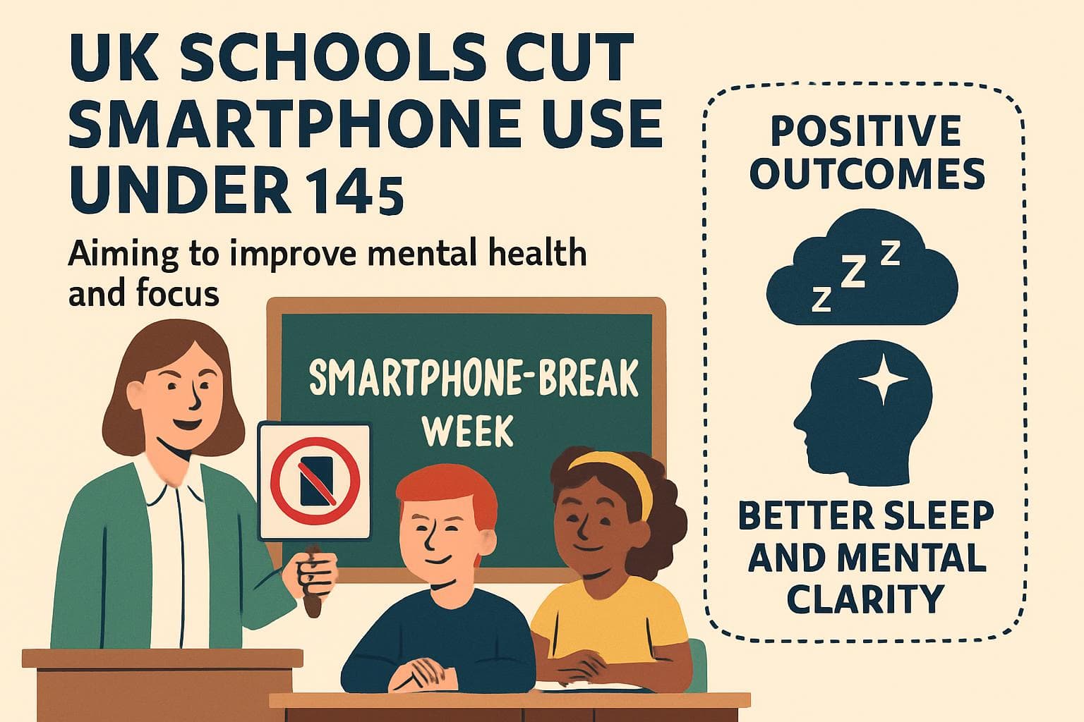 Schools in the UK reducing smartphone use among students