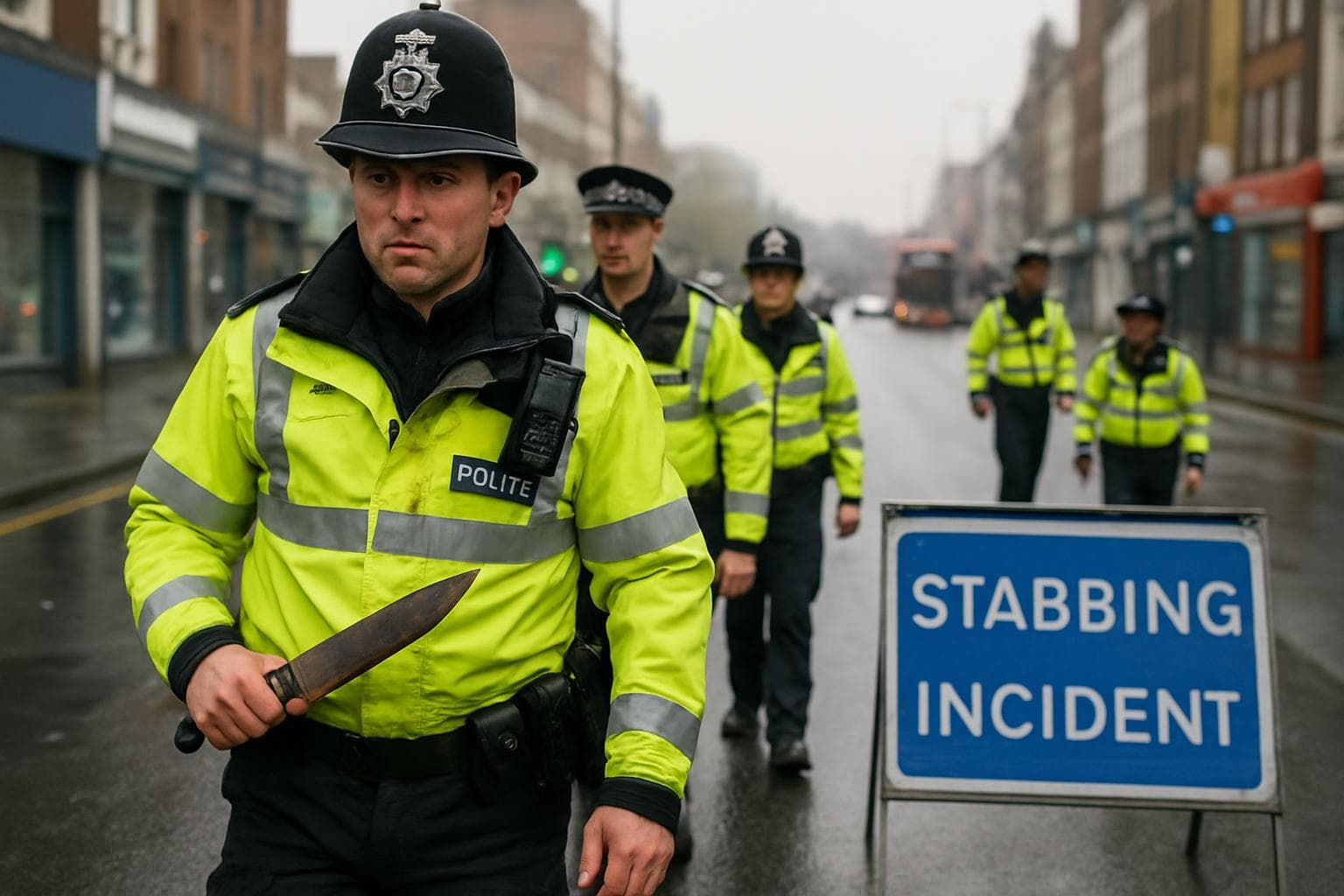 Increased police presence in UK cities due to stabbings