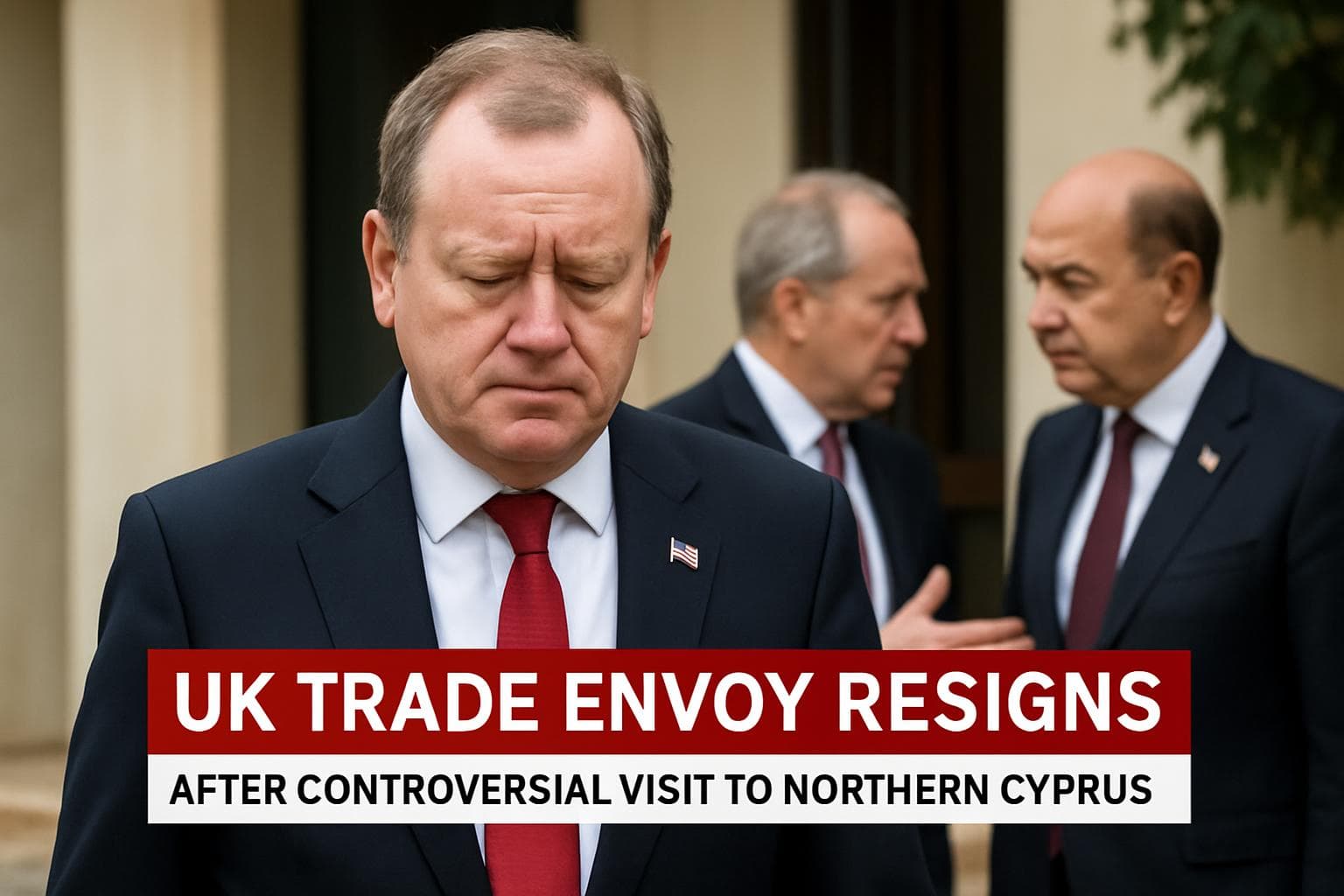 UK trade envoy resigns after Northern Cyprus visit