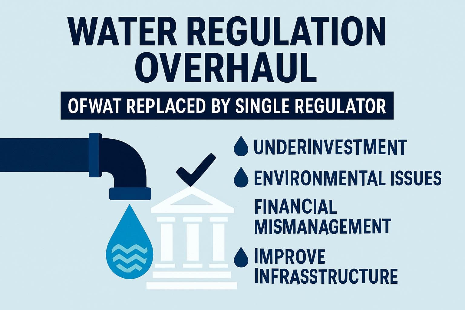 UK government announces new water regulatory body