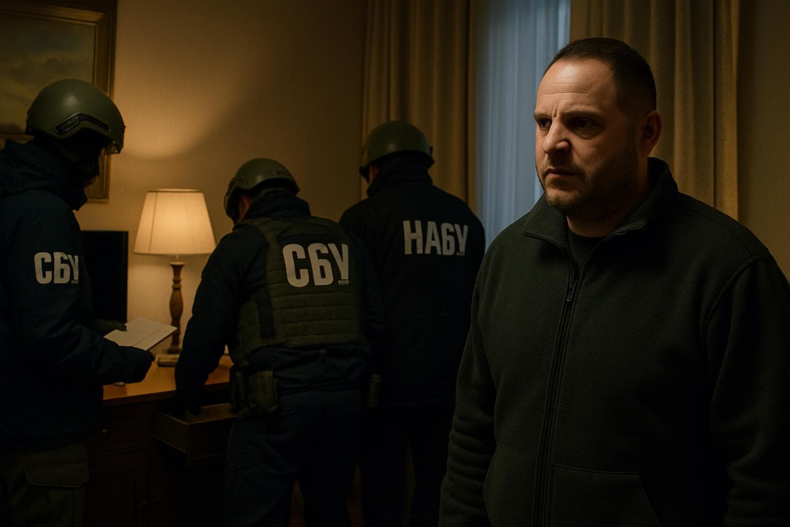 Investigators searching Andriy Yermak's residence in Ukraine