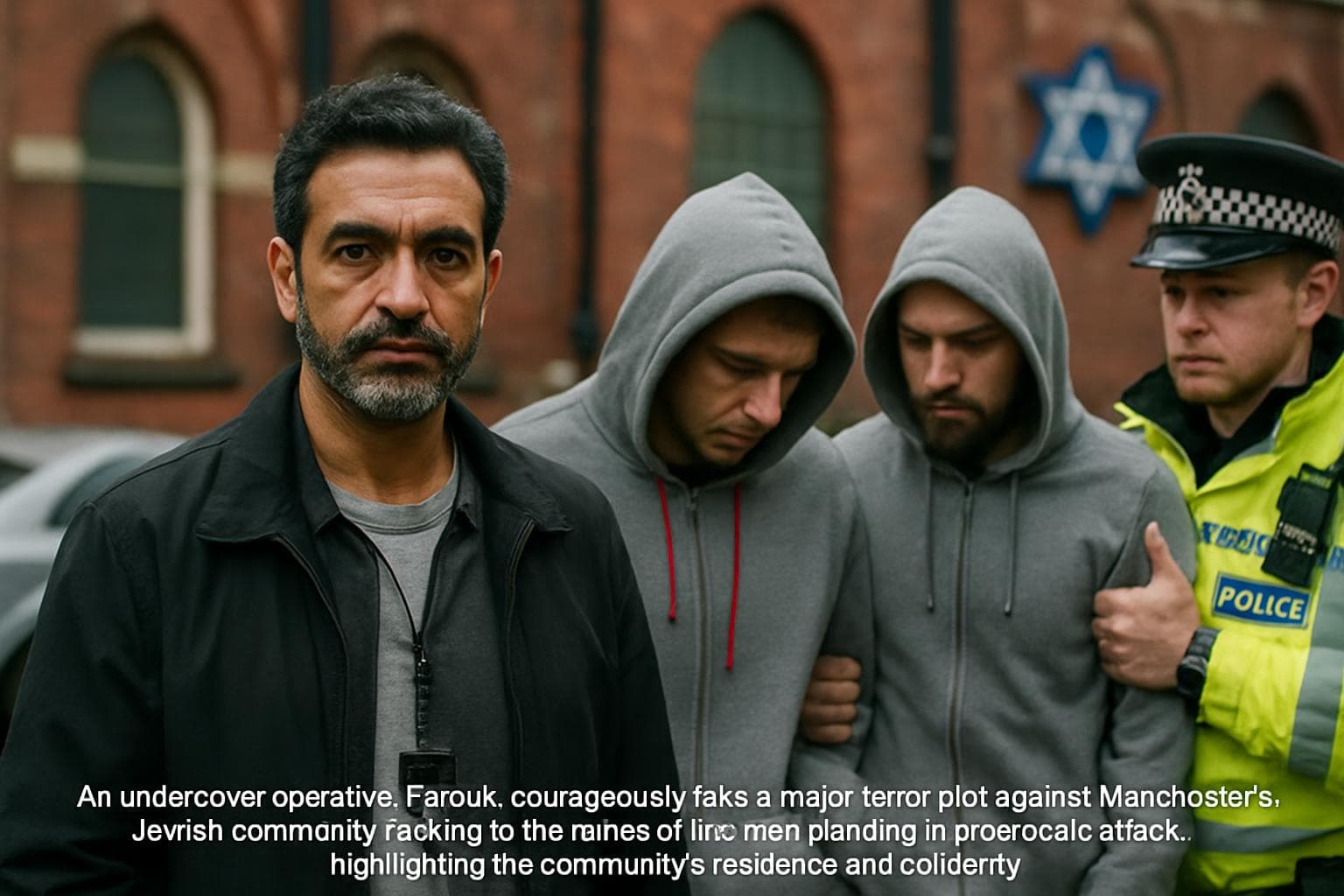 Undercover operative Farouk prevents terror attack in Manchester