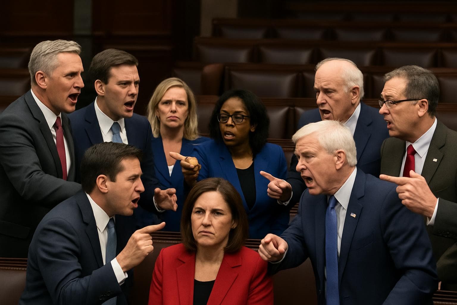 US lawmakers debating on Congressional floor
