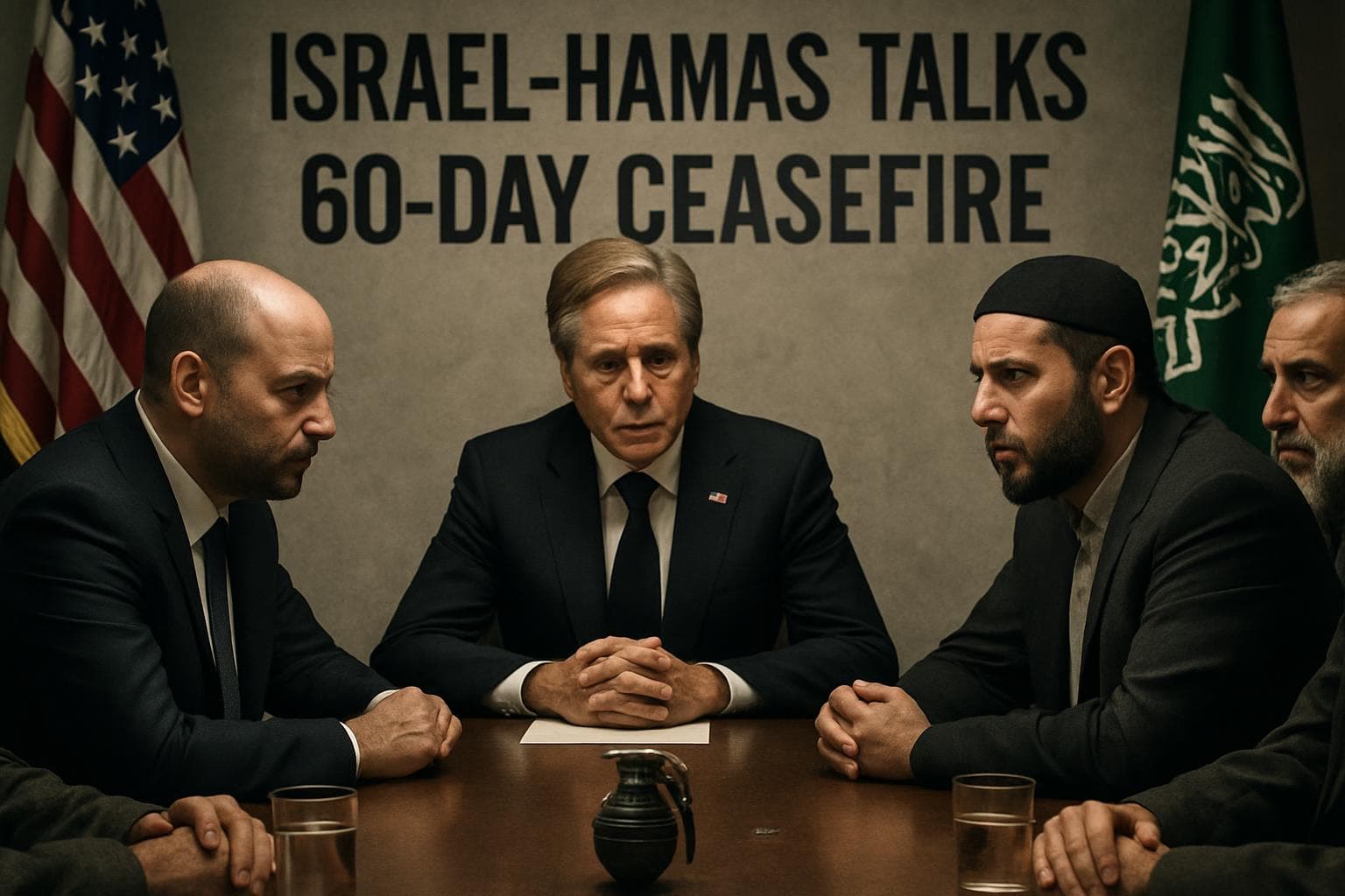 US mediating Israel and Hamas ceasefire negotiations