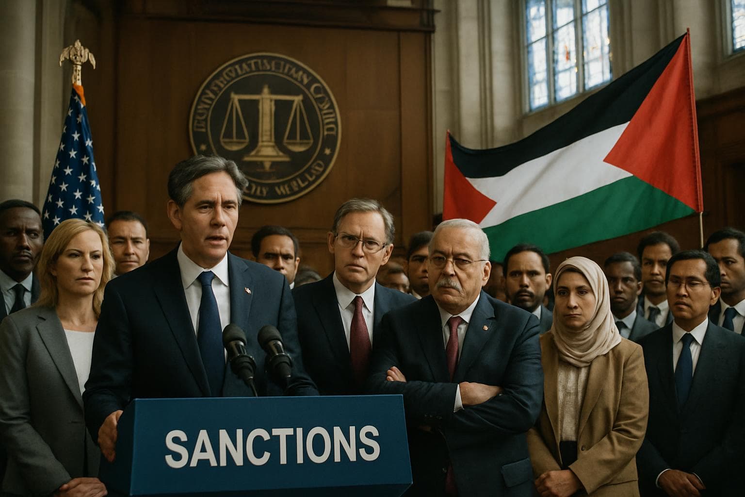 US officials announce sanctions against Palestinian leaders