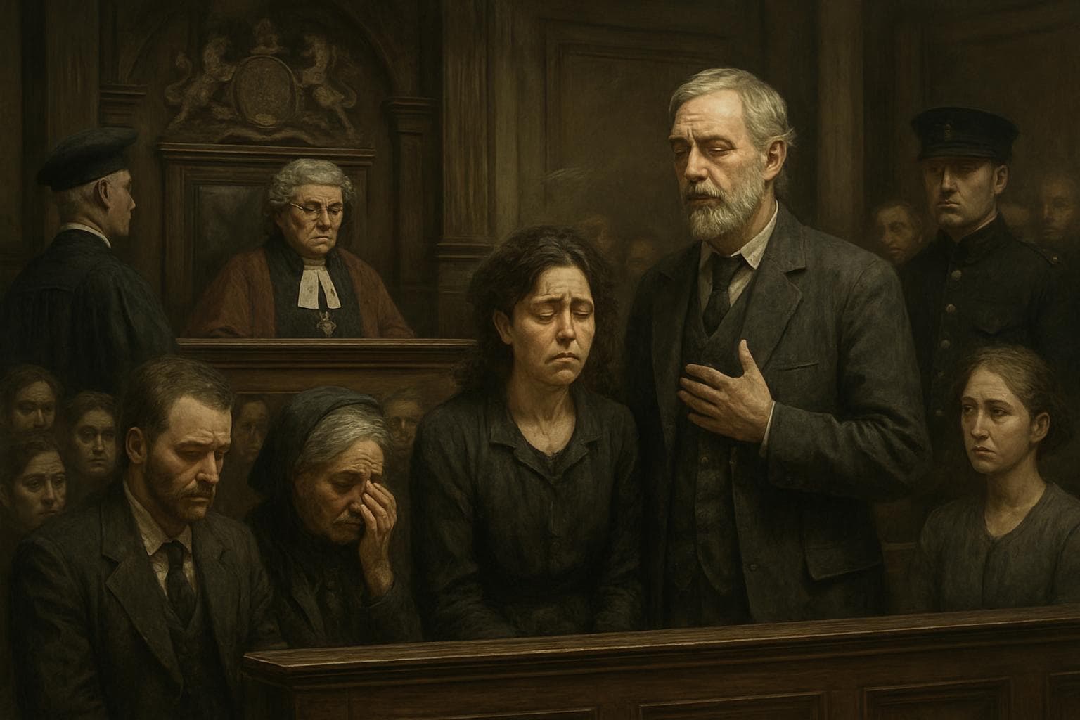 Victorian Supreme Court with families giving testimonies