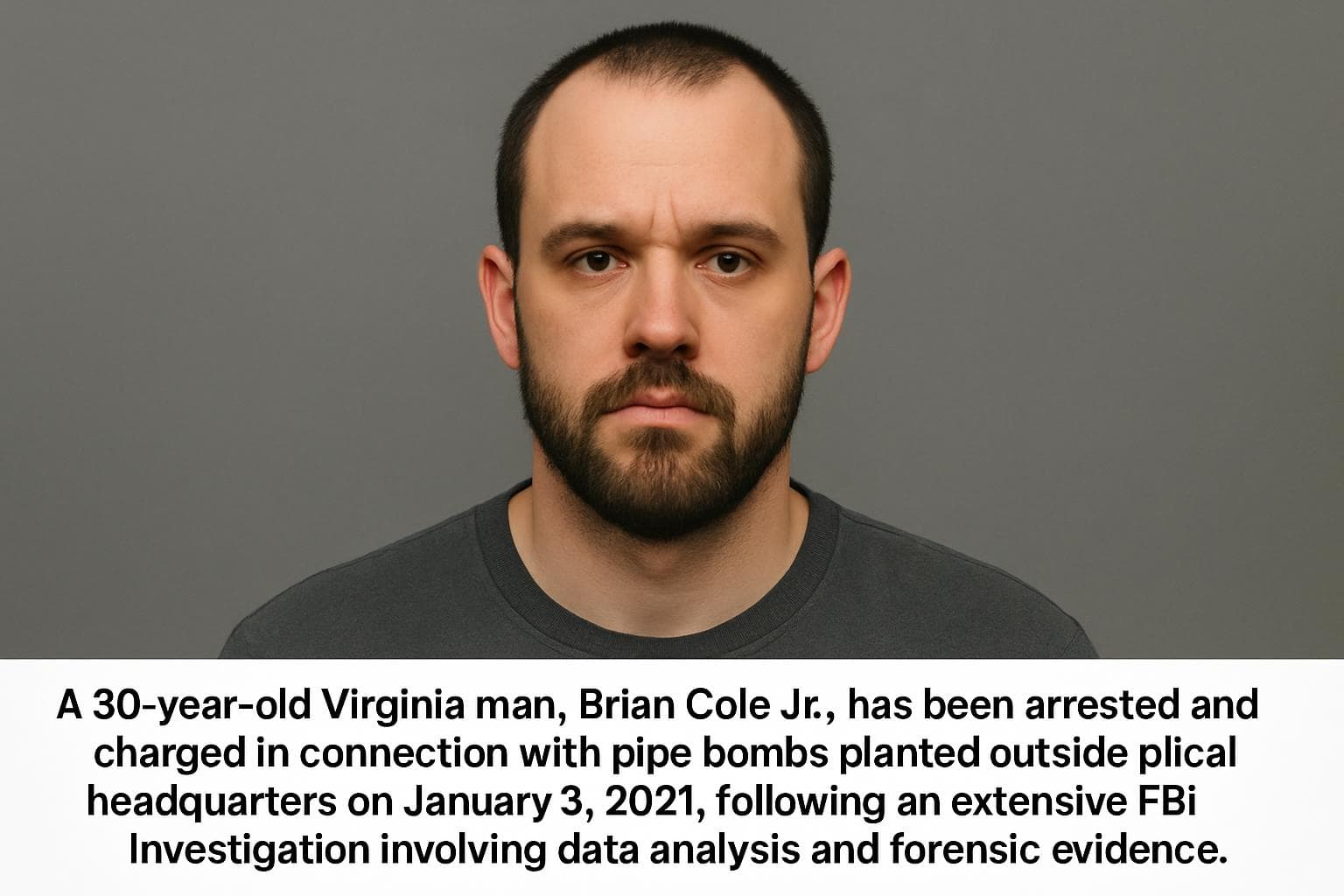 Brian Cole Jr. arrested for planting pipe bombs