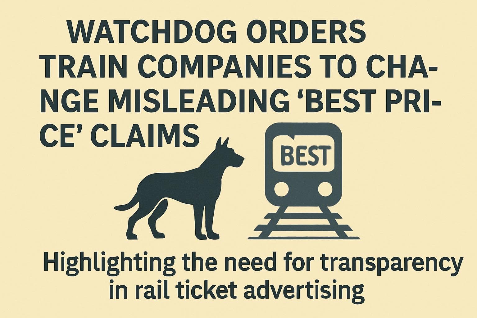 Watchdog orders train companies to change best price claims