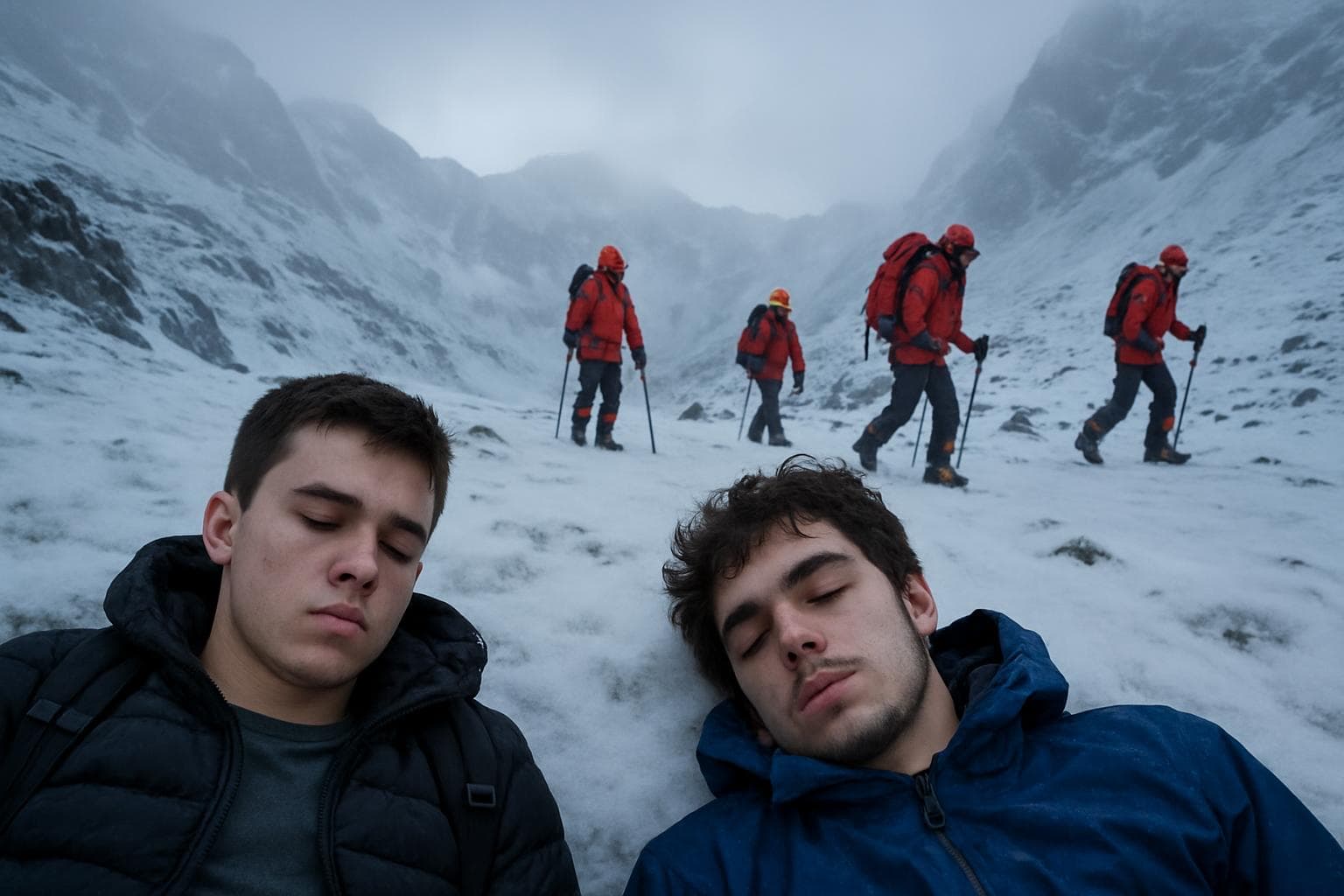 Two young men found deceased on Snowdon in icy conditions