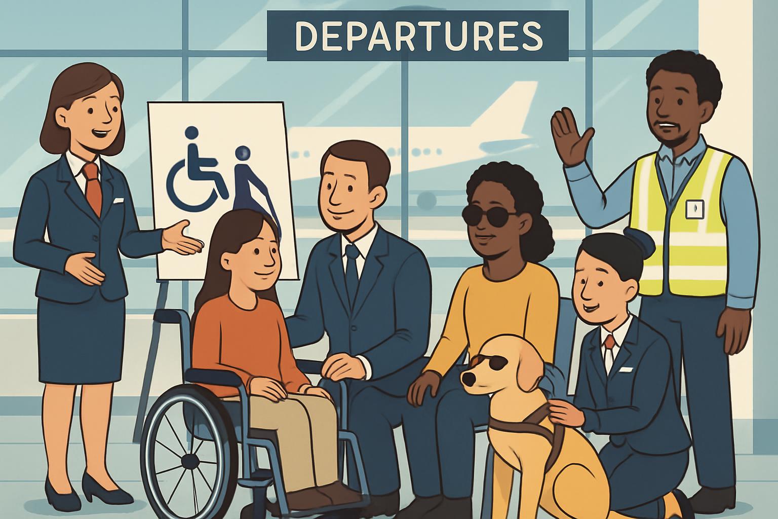 UK Taskforce Urges Mandatory Disability Training for Airline Staff to Enhance Accessibility