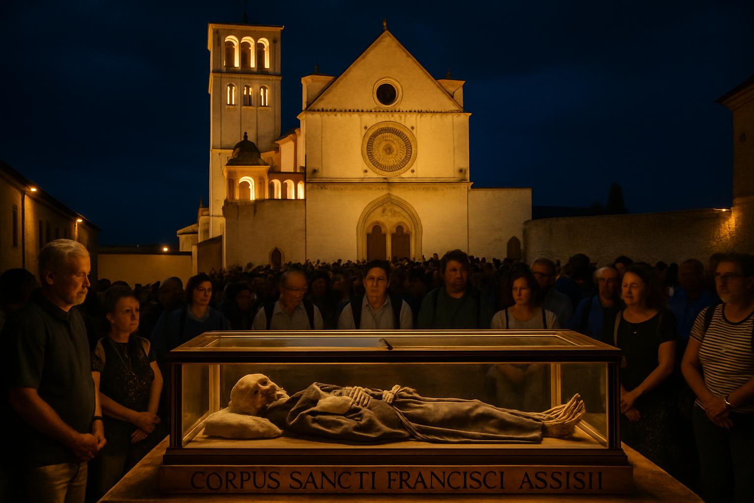 St Francis of Assisi's Bones Draw Global Pilgrims to Italy