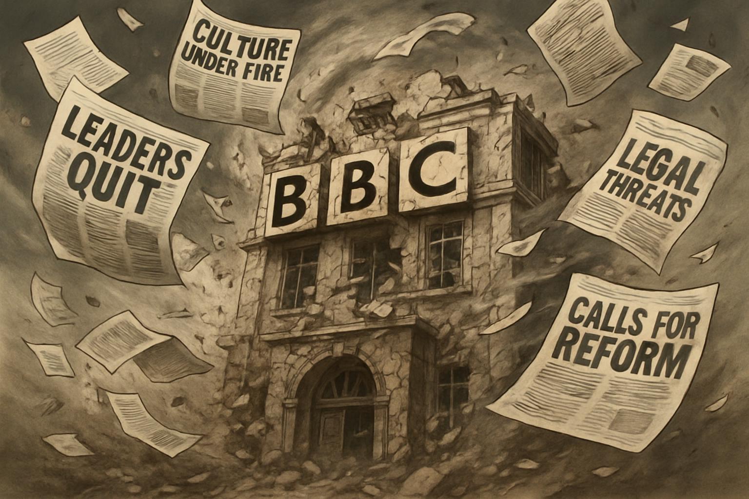 BBC Leadership Crisis Deepens Amid Resignations and Cultural Criticism