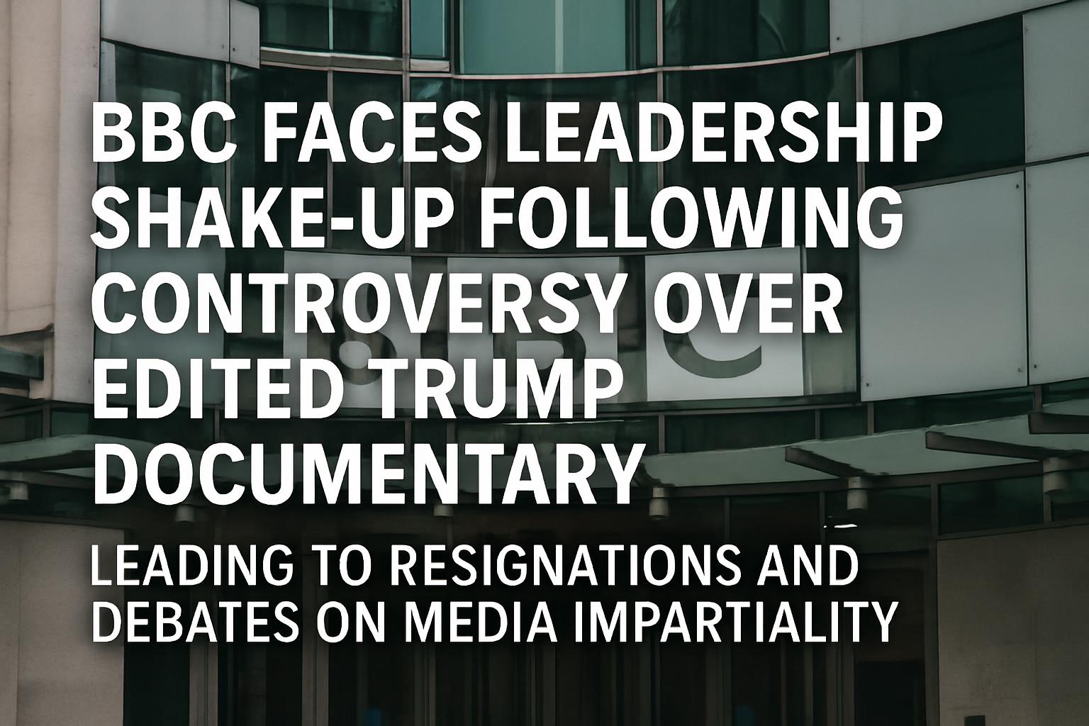BBC Leadership Shake-Up Amid Trump Documentary Controversy