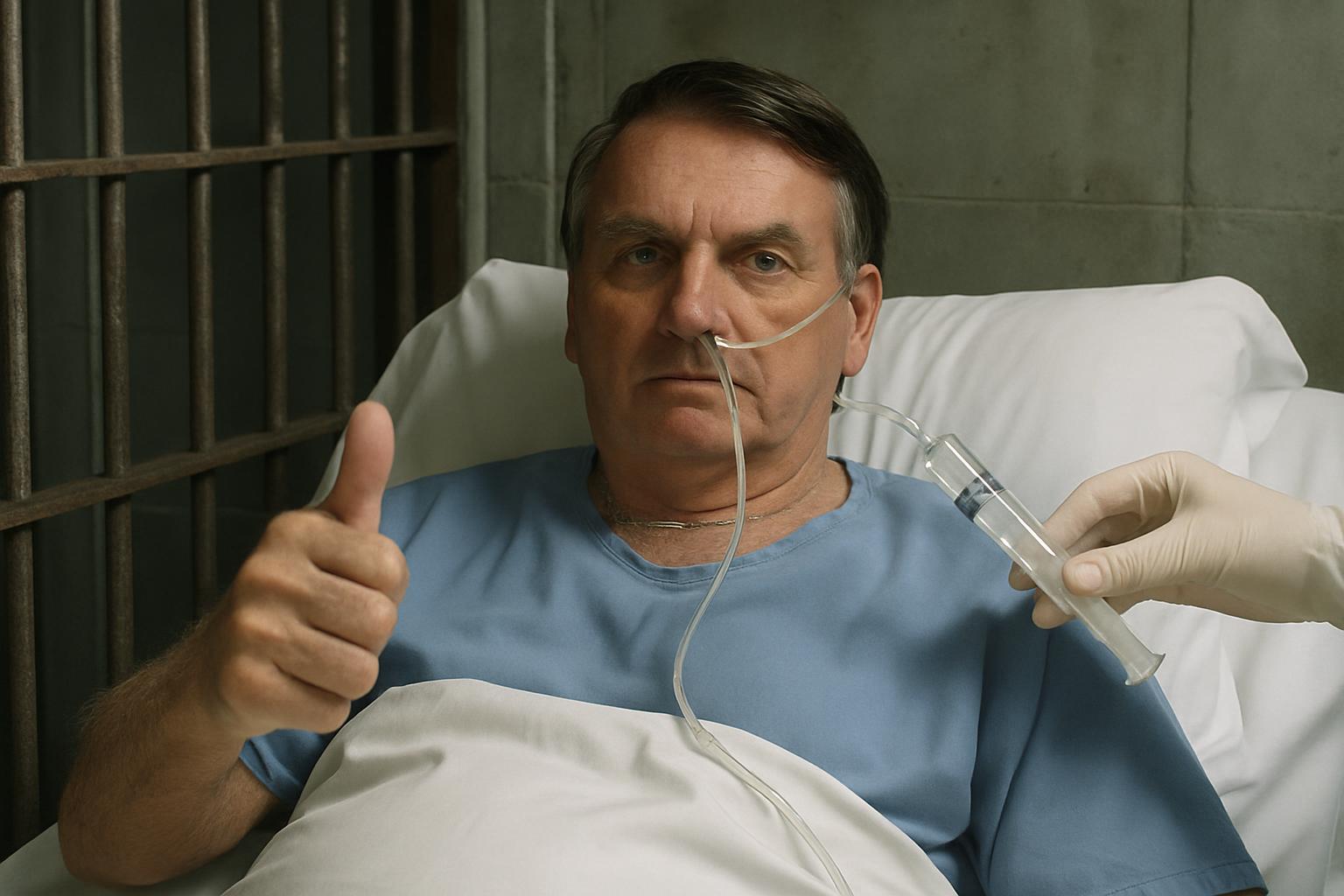 Jair Bolsonaro Undergoes Treatment for Persistent Hiccups Amid Legal Troubles