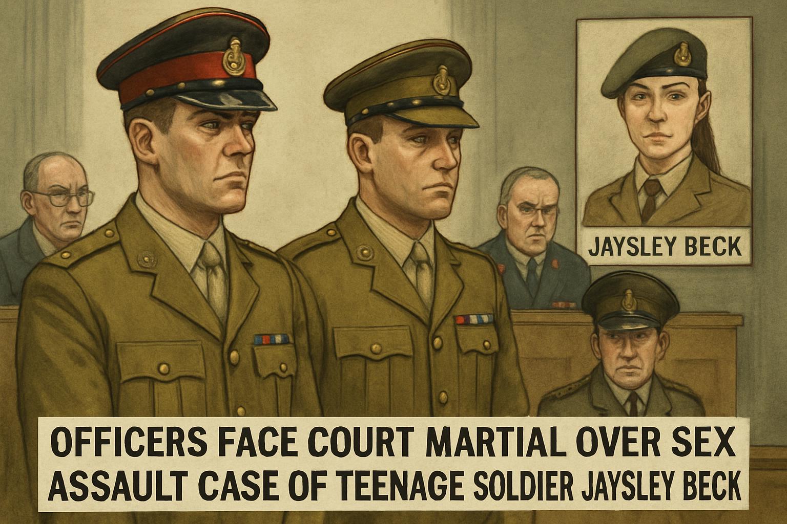 British Army Officers Face Court Martial Over Mishandling of Jaysley Beck Sexual Assault Case