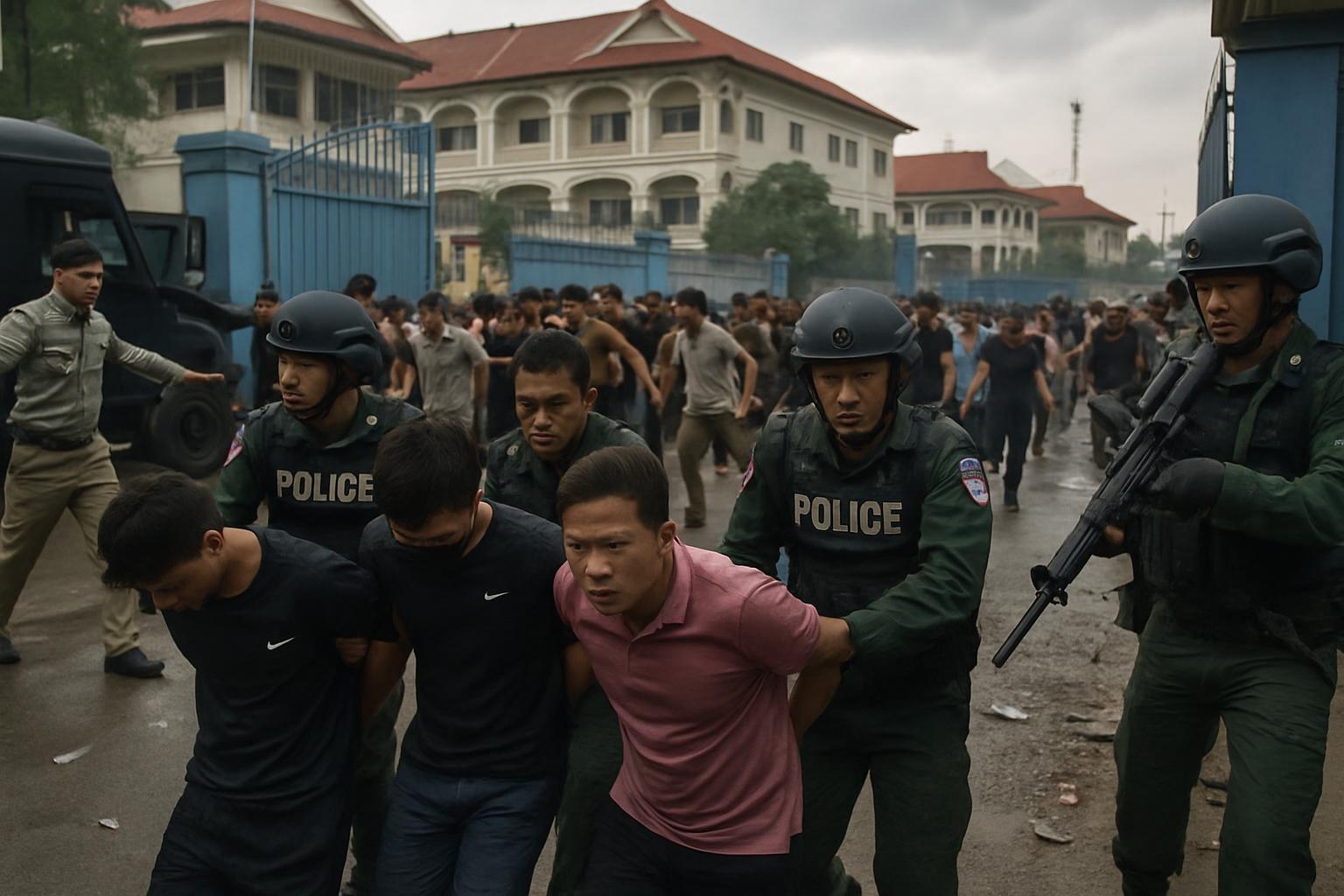 Cambodia's Crackdown on Scam Operations Intensifies Amid International Pressure