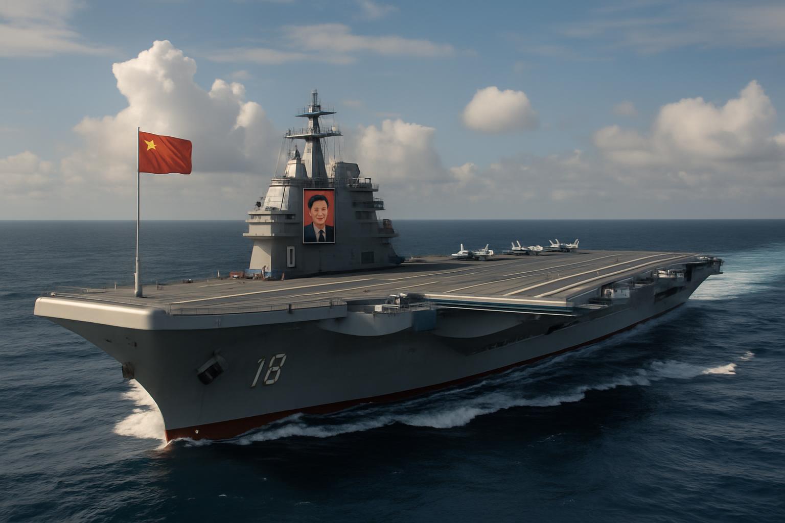 China's Fujian Aircraft Carrier Enters Service, Signaling Naval Expansion