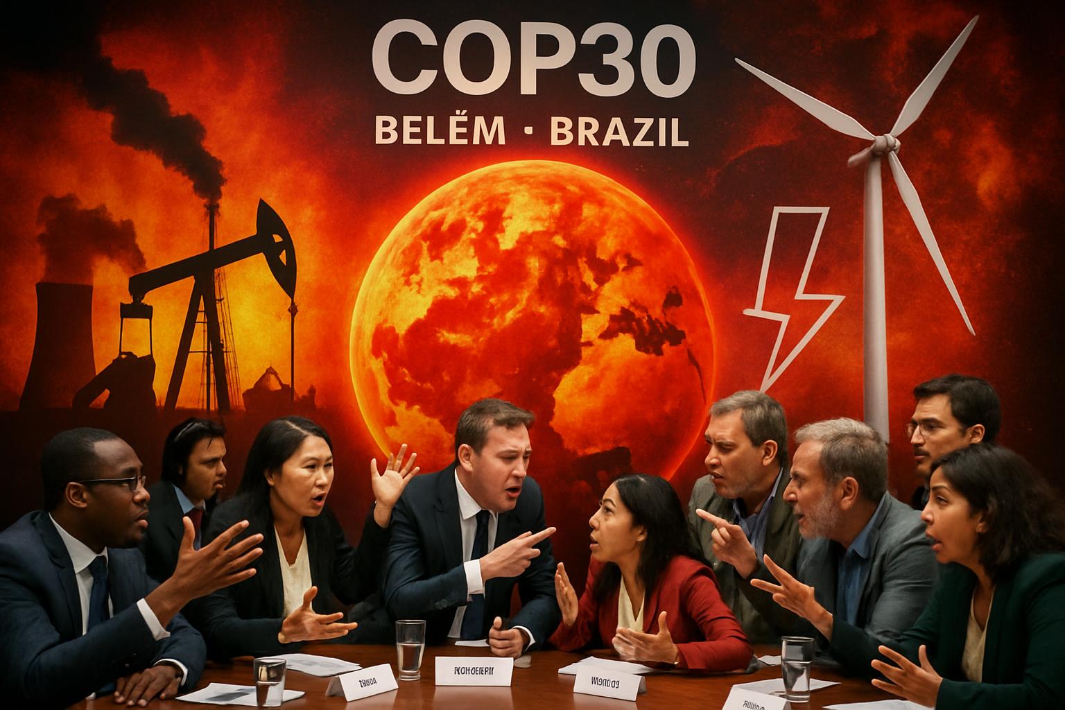 COP30 Climate Summit Stalls Over Fossil Fuel Phase-Out Dispute