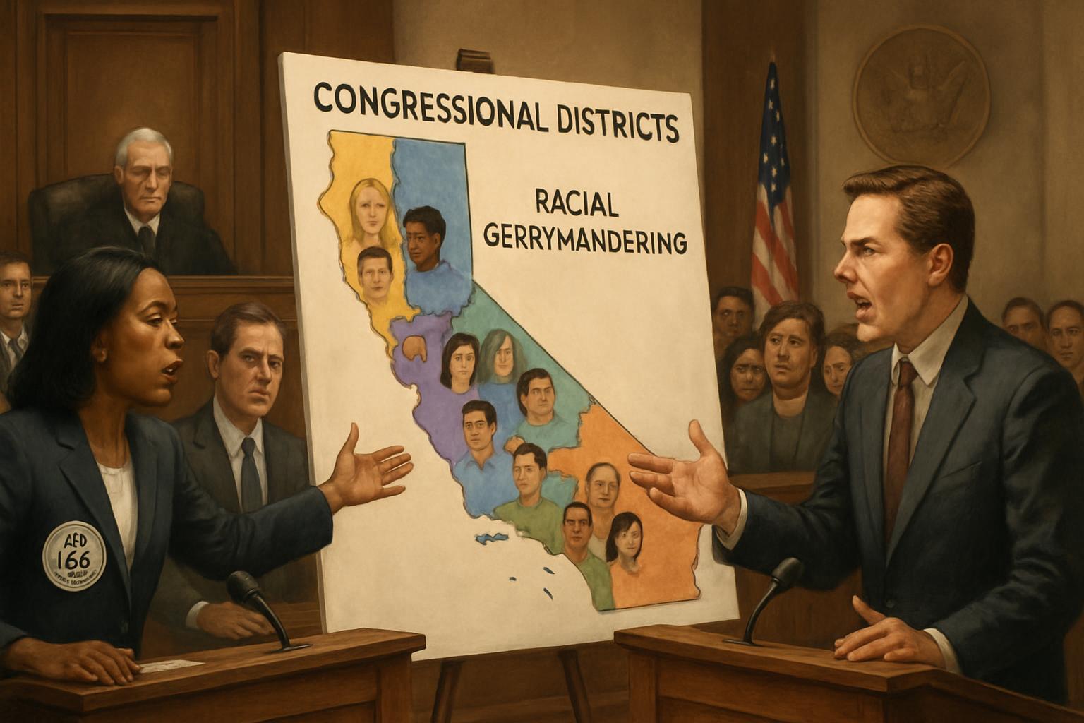 US Justice Department Challenges California's New Congressional Maps Over Racial Gerrymandering Claims