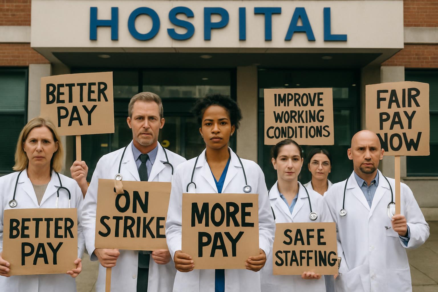 Resident Doctors and Consultants Poised for Strikes Amid NHS Pay Dispute