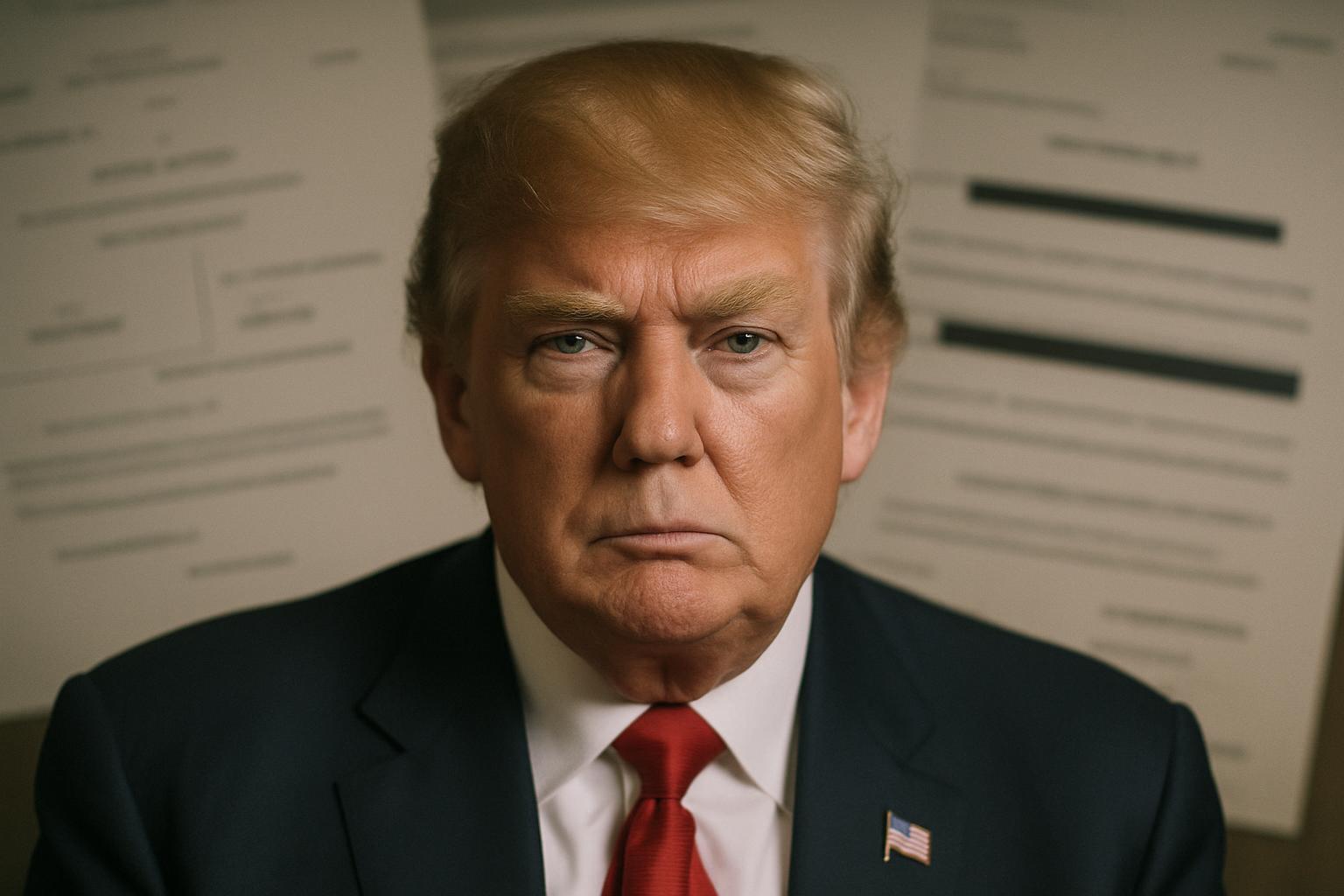 DOJ Restores Trump Photo in Epstein Files Amid Victim Protection Concerns