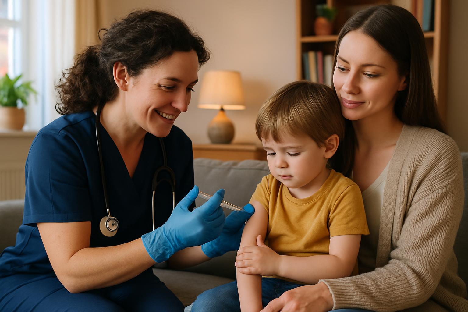 England Launches Home Vaccination Pilot to Boost Child Immunization Rates
