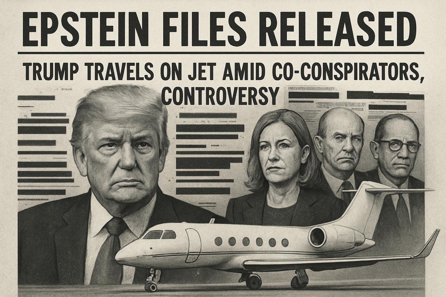 New Epstein Files Reveal Trump's Jet Travels and Potential Co-Conspirators